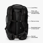 Comfortable to carry with height-adjustable shoulder straps